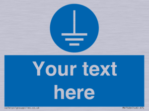 Custom Connect to Earth Sign